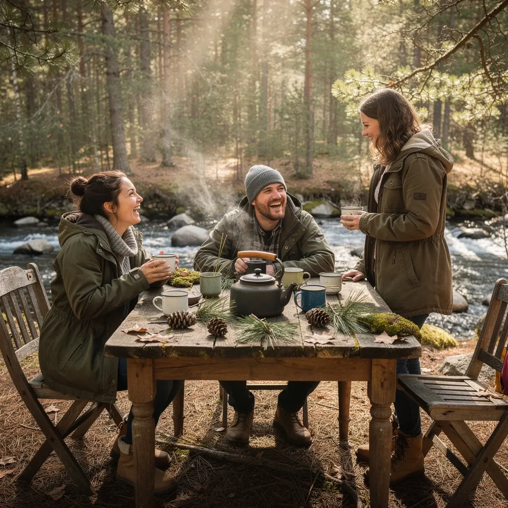 Detailný pohľad na čerstvé borovicové ihličie a jeho textúru.